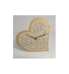 BOMBONIERA OROLOGIO CUORE CLARALUNA 2019 (19632)