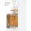 Profumatore bottiglia in vetro con decorazione oro media (IQ8582)
