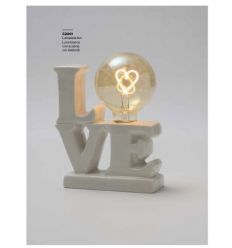 Lampada led LOVE bianca (c2001)