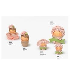 Decorazione da muro bimbo con ortensie (c2403)
