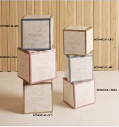 Diffusore cuore in gesso con applicazione in oro (cl26273)