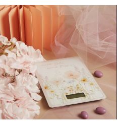 Bilancia con decoro rosa (cl26034)