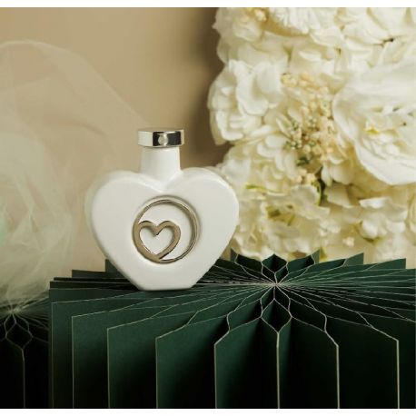 Oliera cuore con cuore silver (cl26078c)