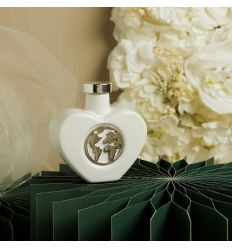 Oliera cuore con mondo silver (cl26078m)