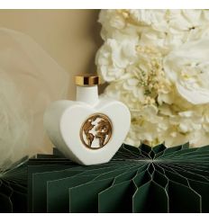 Oliera cuore con mondo oro (cl26079m)