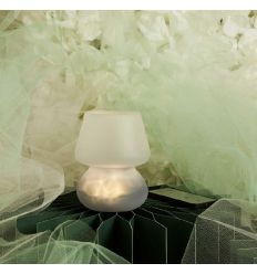 Lampada led bianca piccola con telecomando (cl26158)