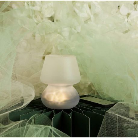 Lampada led bianca piccola con telecomando (cl26158)