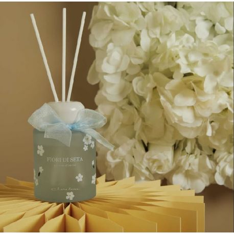 Diffusore azzurro con fiorellini grande (cl26246)