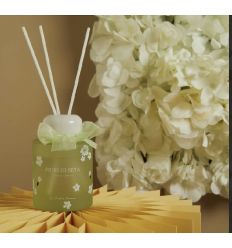 Diffusore verde con fiorellini grande (cl26247)