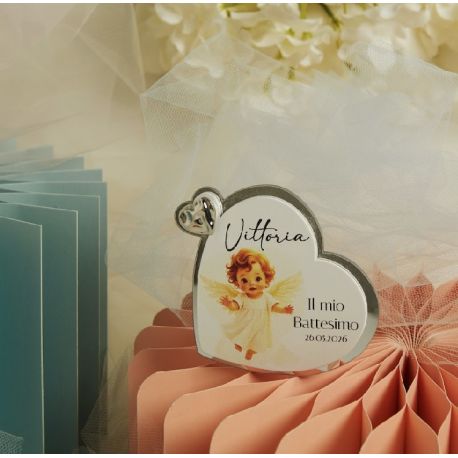 Icona cuore battesimo (cl26324)