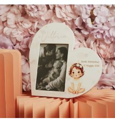 Porta foto cuore bimba (cl26351)