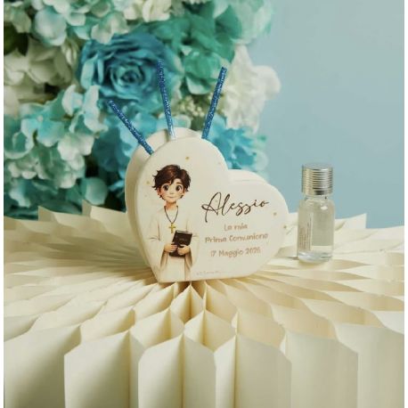 Diffusore cuore ragazzo comunione (cl26367)