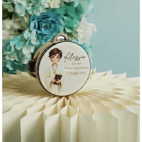 Tamburello comunione maschio (26365)