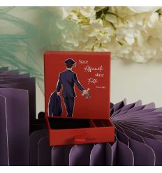 Scatolina confettata per laurea maschio (26325)