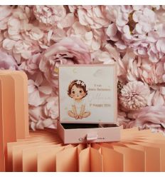 Scatolina confettata bimba femmina (26356)